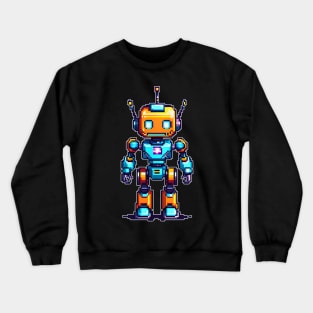 Pixel Robot Crewneck Sweatshirt